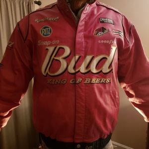 Dale Earnhardt Jr Leather Nascar Jacket